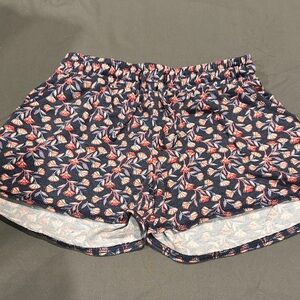Floral Patterned Women's PJ Shorts